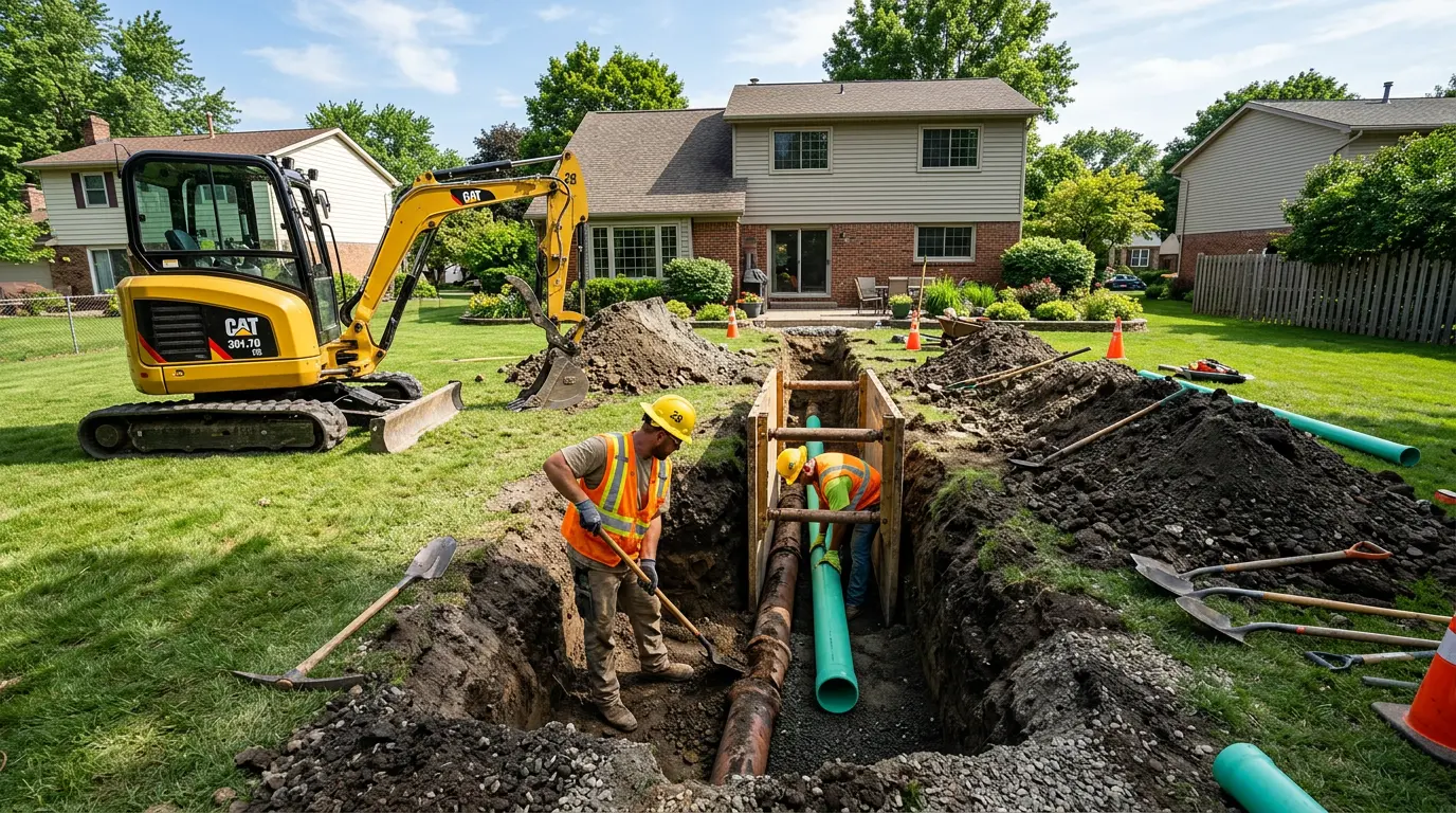 Sewer Line Installation in Montclair, NJ